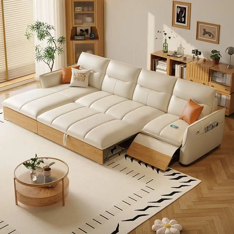Luxury Skincare Aesthetic - Sofa Sandaran Tinggi Estetis Kulit Asli