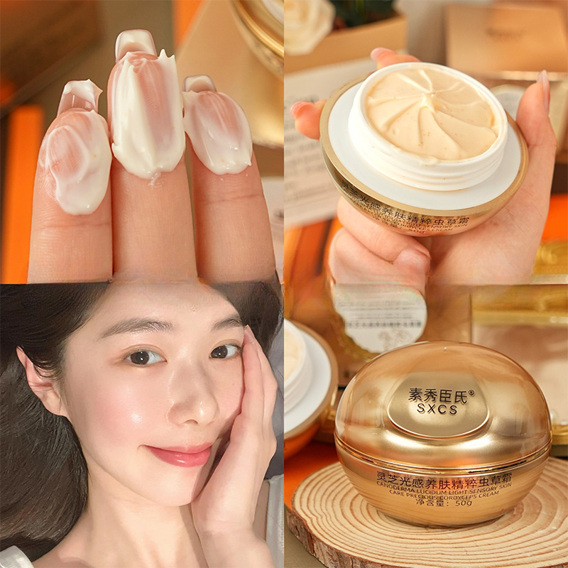 Luxury Skincare Line - Krim Wajah Mewah Jamur Reishi Cordyceps,