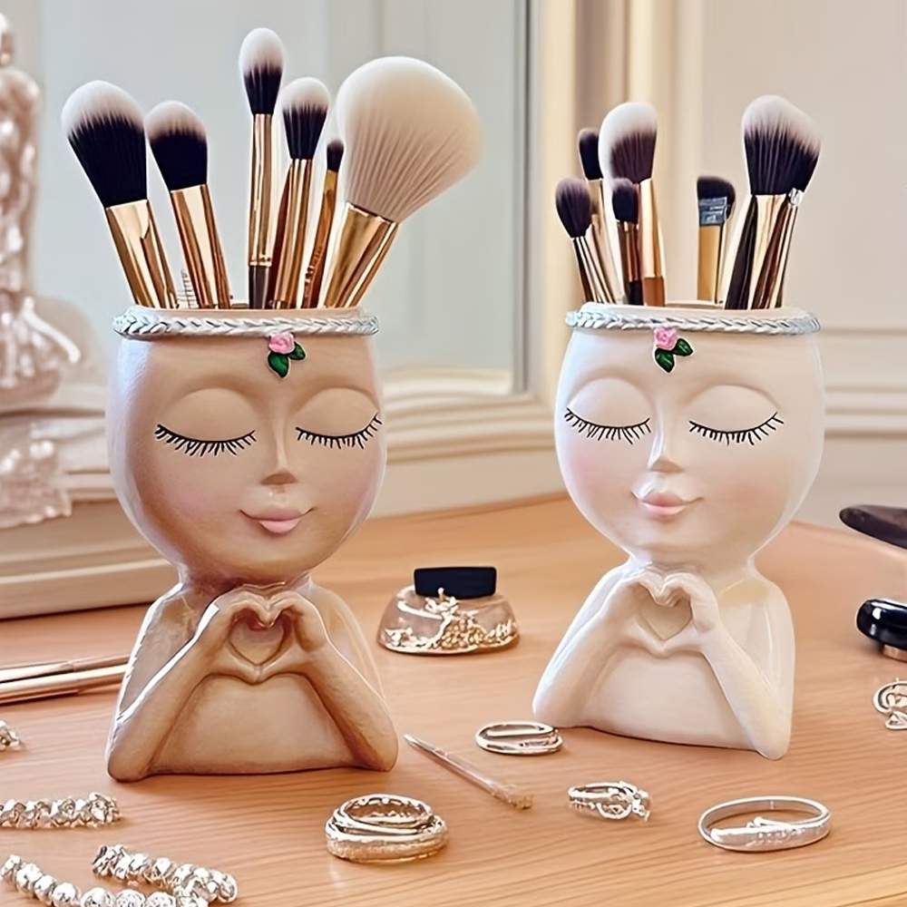 Rak Penyimpanan Kuas Rias dan  - Luxury Skincare And Makeup Brands ulasan dan harga