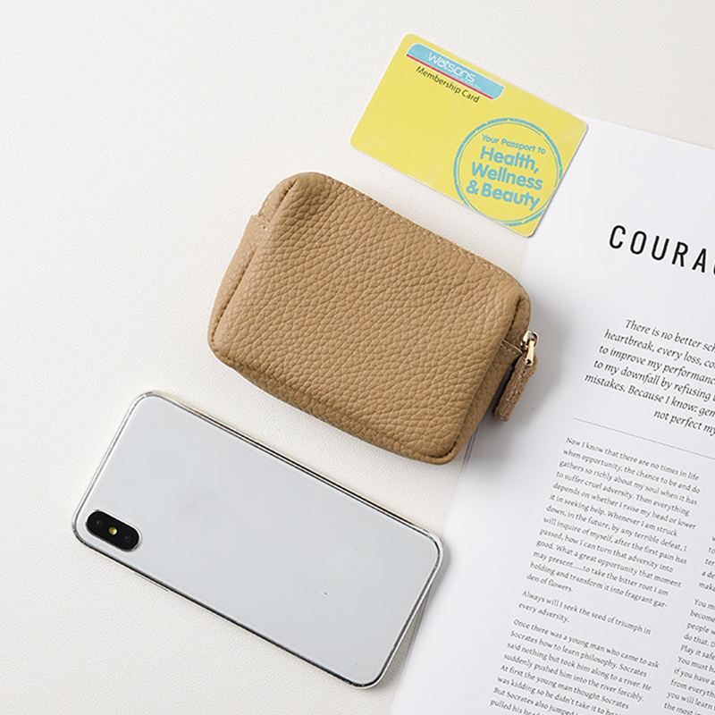 Dompet Koin Mini Persegi Kulit - Luxury Skincare Women ulasan dan harga