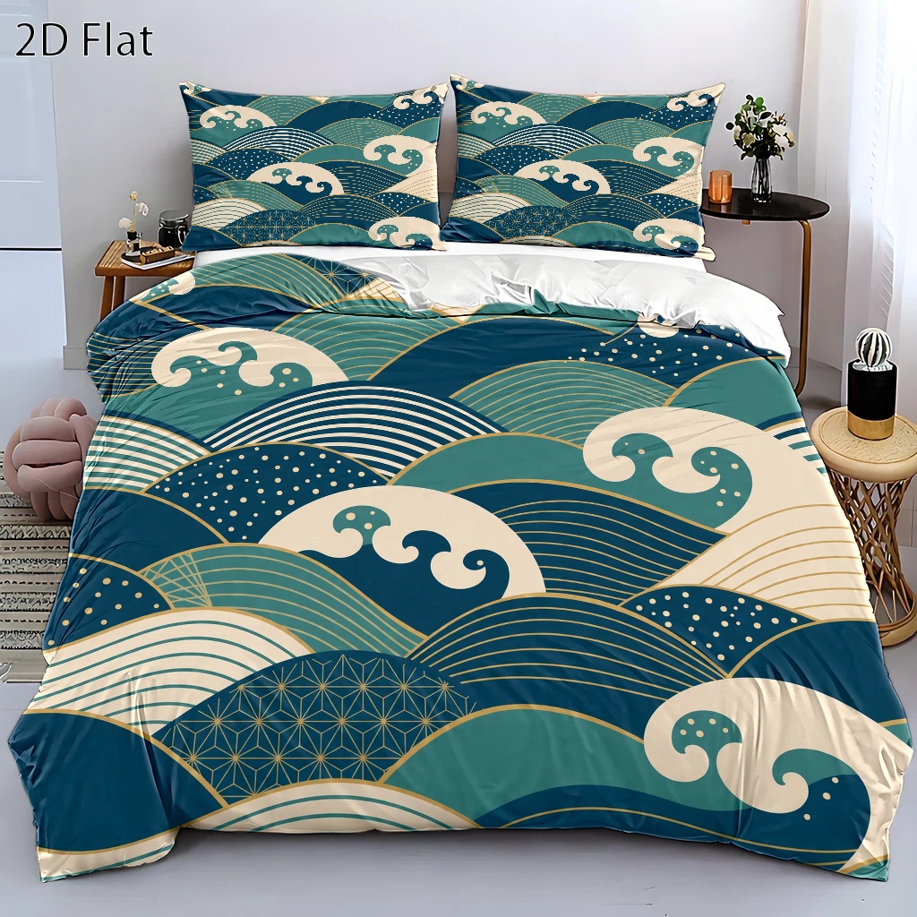 Set Sarung Selimut Motif Gelom - Luxury Skincare Design ulasan dan harga