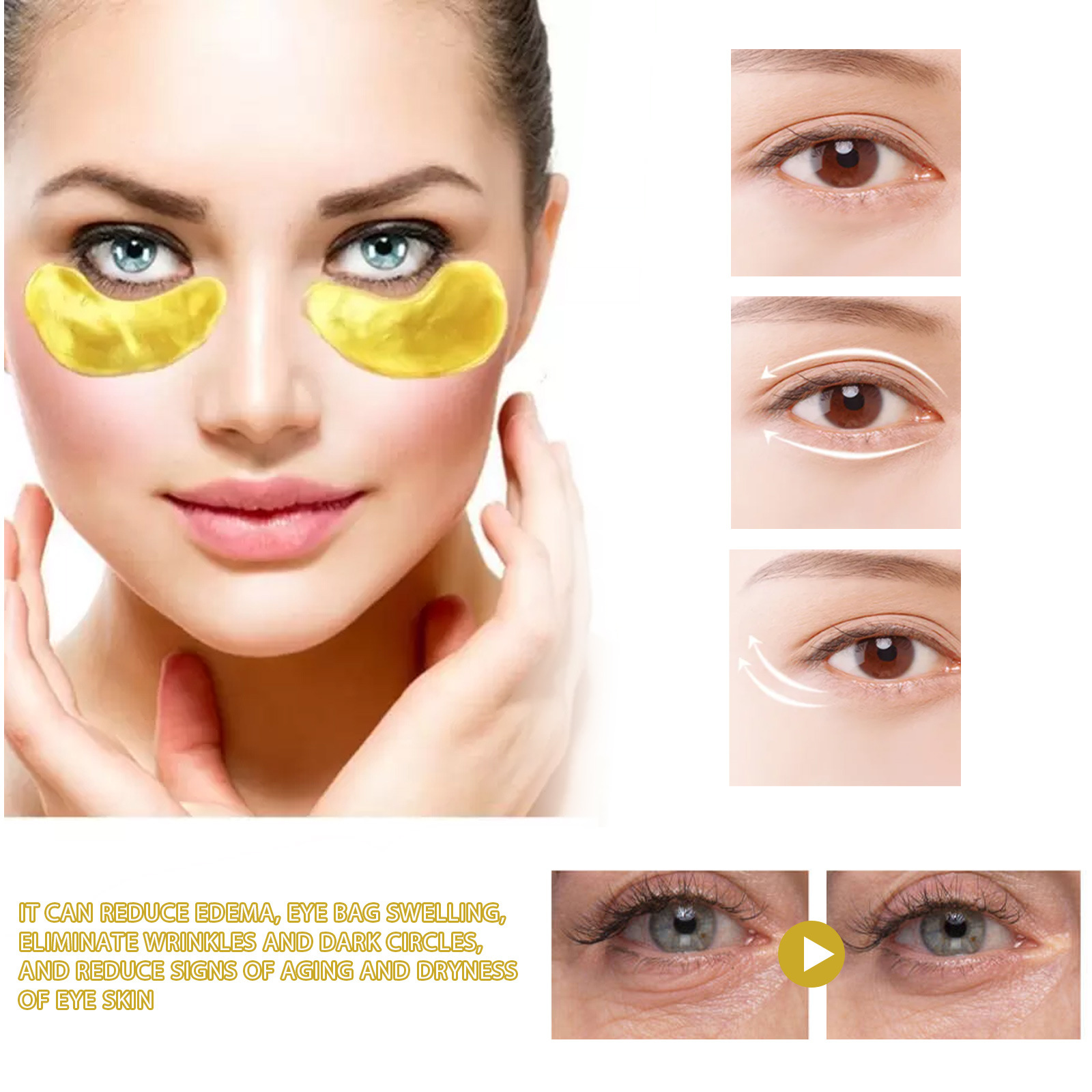 Masker Mata Mewah Berinfusi Em - Luxury Skincare Line ulasan dan harga