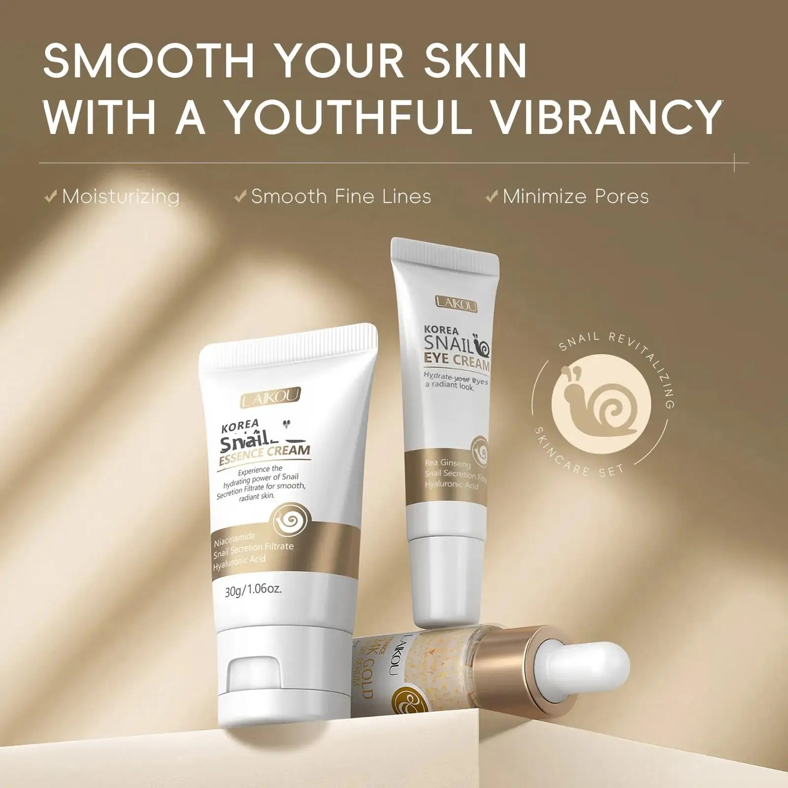 Serum Perawatan Kulit Emas 24K - Luxury Skincare Line ulasan dan harga