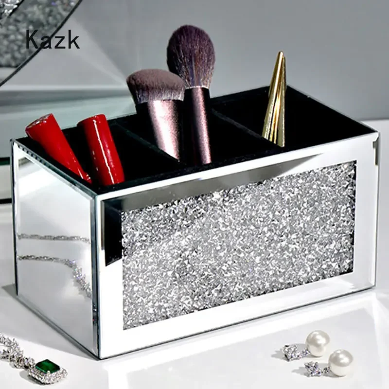 Nampan Penyimpanan Kaca Inlay  - Luxury Skincare Aesthetic ulasan dan harga